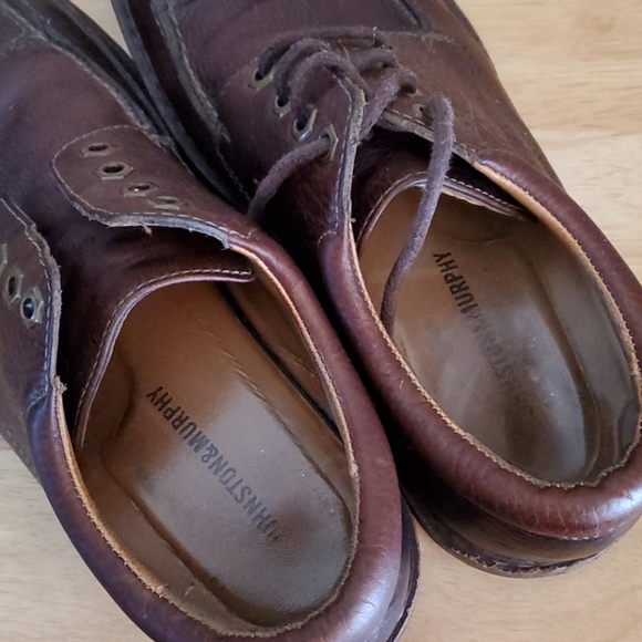 Johnston & Murphy Lace Up Oxford Shoes - Picture 8 of 15